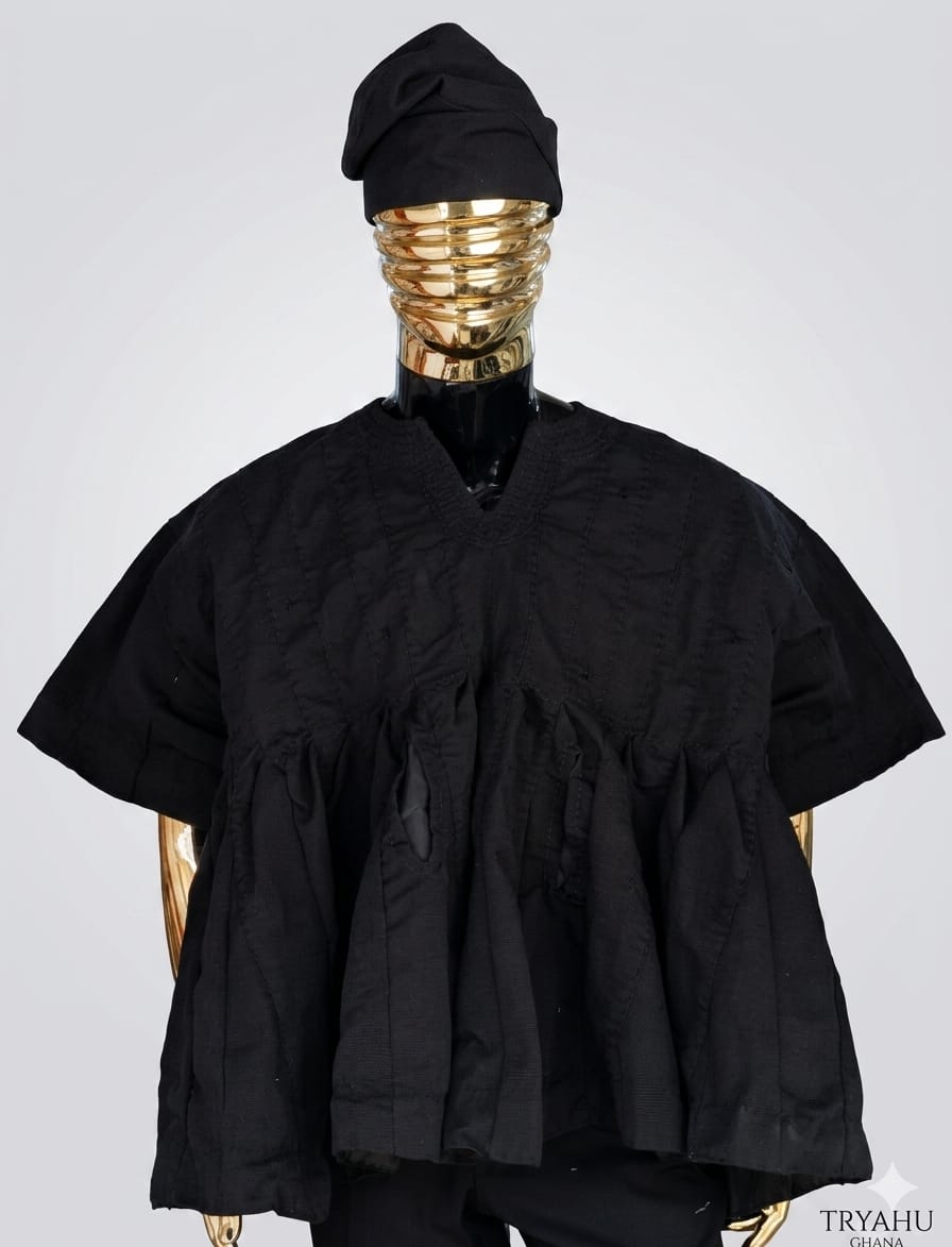 Original Handmade Ghanaian Traditional Fugu, Batakari & Smock – Tryahu